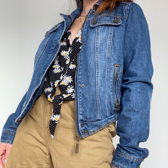 Blue Washed Jean Jacket !! - Picture 4 of 5